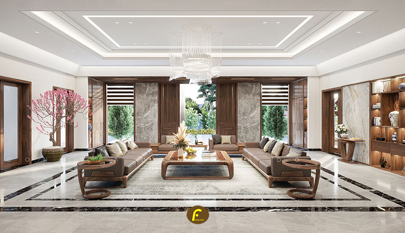 Phòng khách biệt thự