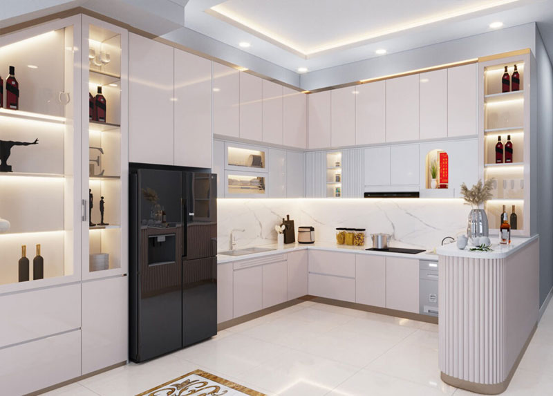 Thi công nội thất phòng bếp